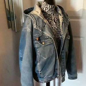 Blu jean / hooded jacket "The Gap"